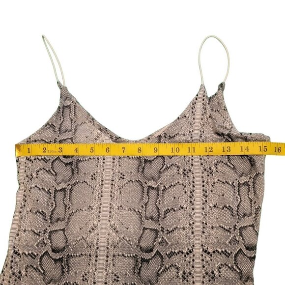 Gaze Brand Snakeskin Body Suit - Size M - Picture 6 of 6